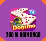 200M Chip Koin Ungu dari Mitra Resmi Domino (MD)