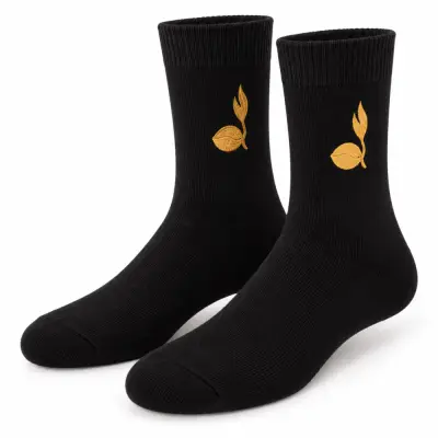 Kaos Kaki Pramuka Hitam Logo Tunas Kelapa